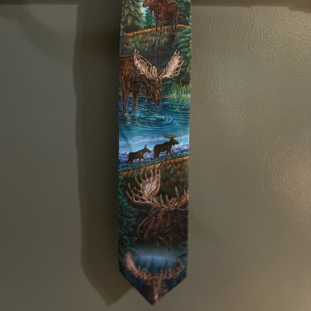 D’em Crazy ties! Beautiful silk tie perfect for your next Alaska cruise